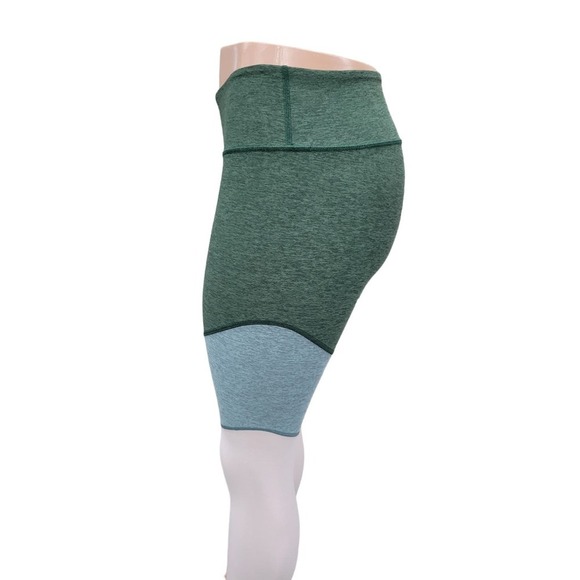 NEW Outdoor Voices Spring 7/8 Leggings Green Pink Size S Color Block Athletic - Picture 6 of 14